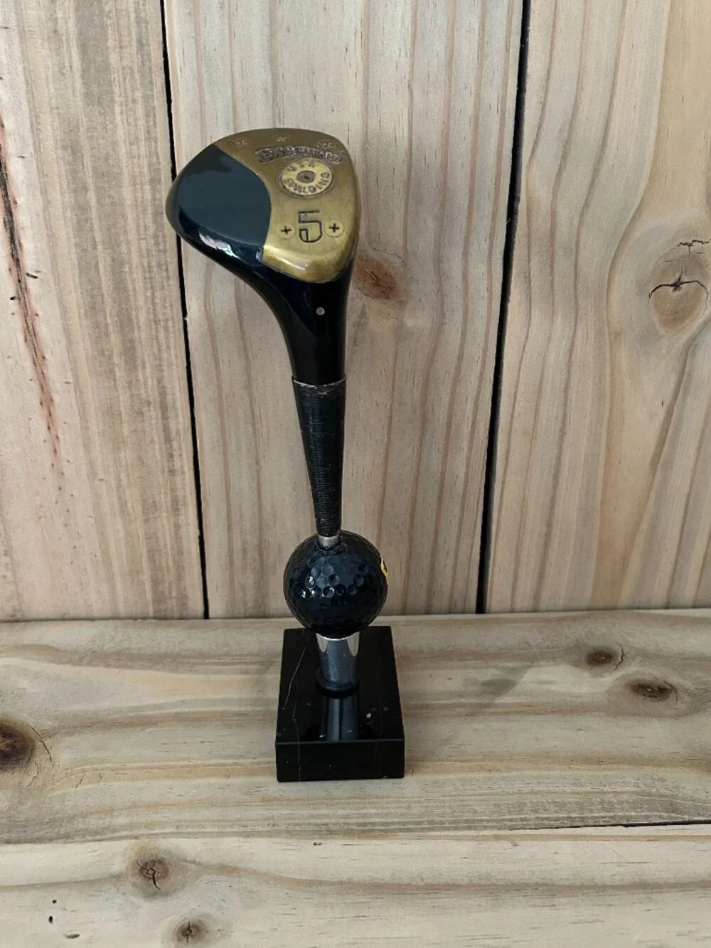 Handcrafted Wooden Club Pittsburgh Pirates Ball Tap Handle Desk Topper